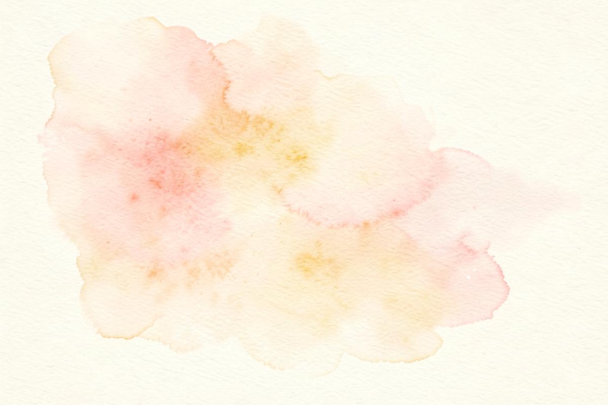 Warmes goldenes Licht in weicher Aquarelltextur